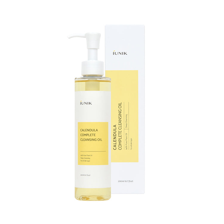 Packaging of iUNIK Calendula Complete Cleansing oil 200ml