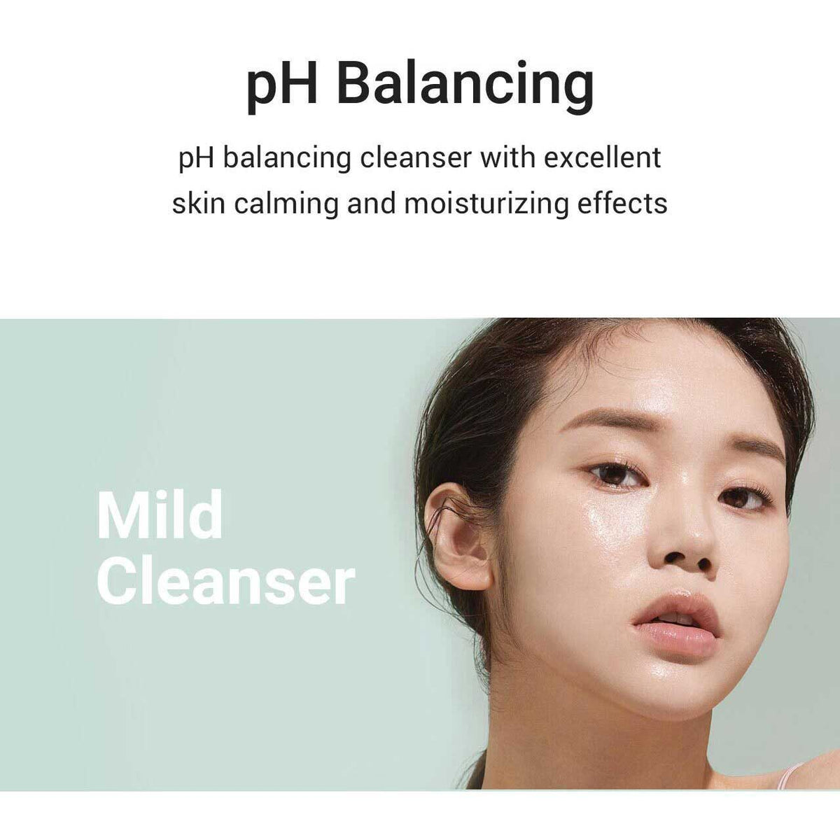 ph balancing cleanser with excellent skin calming and moisturizing effects mild cleanser green foam 